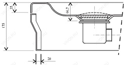 Ravak Сифон для душевого поддона Ravak Standard 90, цвет "хром" (X01314) – фотография-3